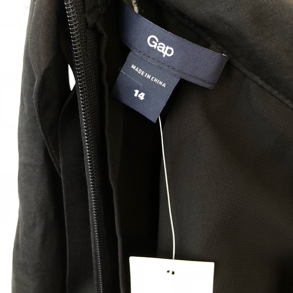 GAP Black Polyester Pleated Skirt 19” - Picture 6 of 7